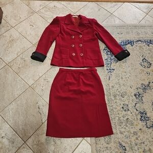 Givenchy Skirtsuit Set Size XS